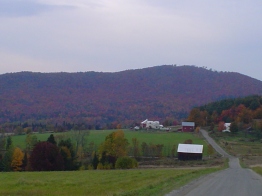Back Roads of Vermont during Fall Foliage